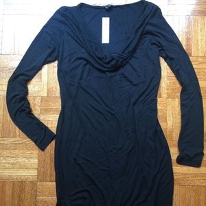 Theory Sonien Stretch Black Dress / Top Size M